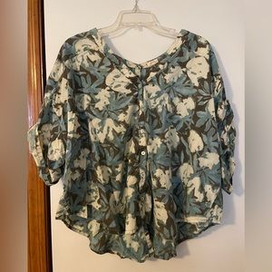 Maiwa Vancouver Organic Block Print Cotton top